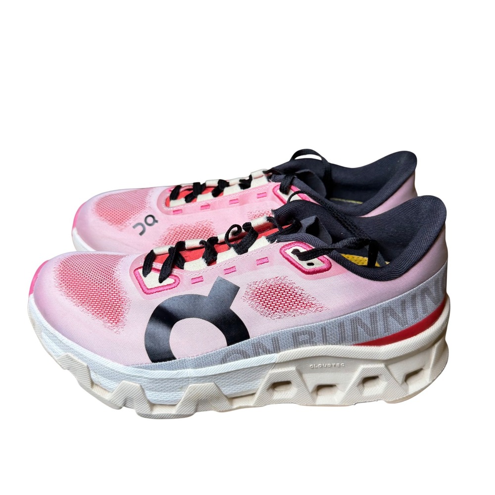 On Cloudmonster Hyper Red Cream 3WE10123344 Women's Size 8 Running Shoes